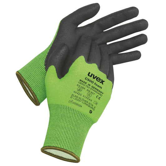 uvex C500 foam HPE coating