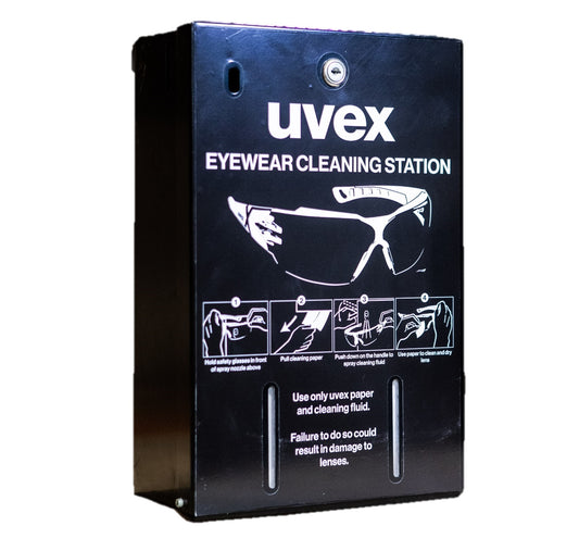 uvex eyewear cleaning station